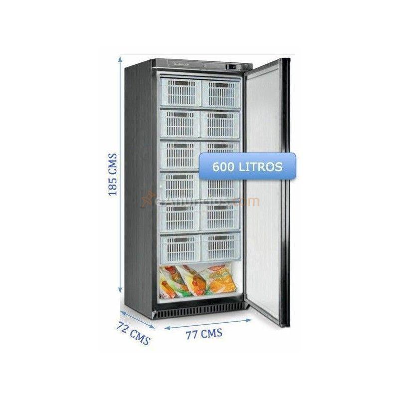 Armario de congelación con cestas