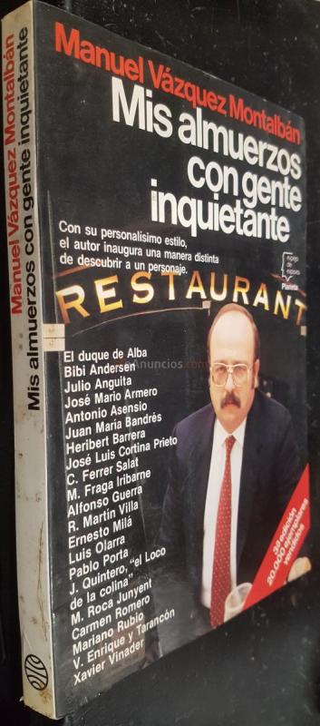 Mis almuerzos con gente inquietante