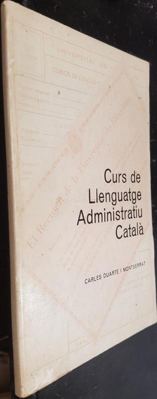 Curs de llenguatge administratiu catal