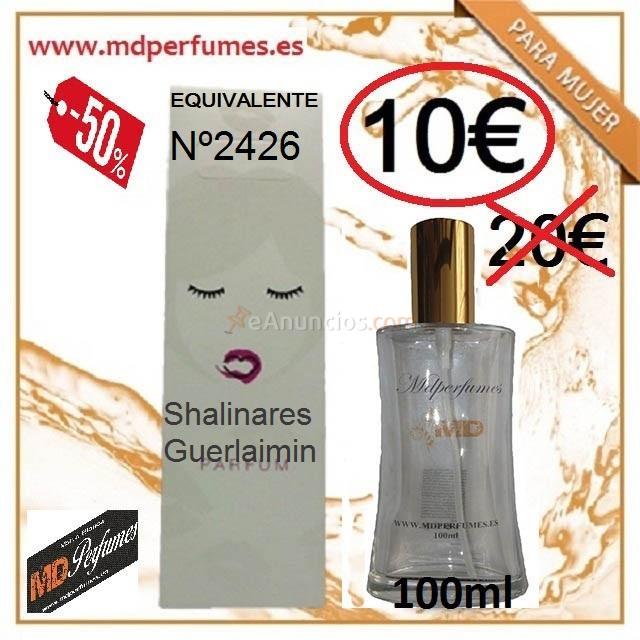 Perfume  mujer equivalente N2426 Shalinares Guerlaimin