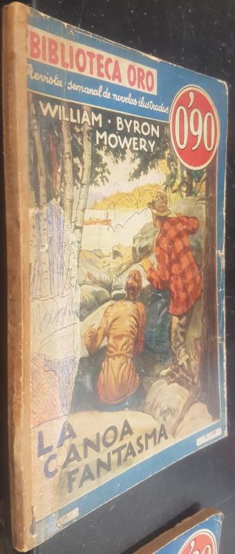 La canoa fantasma. Biblioteca Oro Serie Azul  N 136