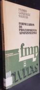 Formularios de procedimiento administrativo