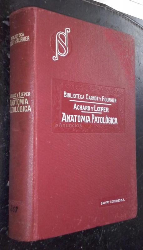 Manual de anatomía patológica