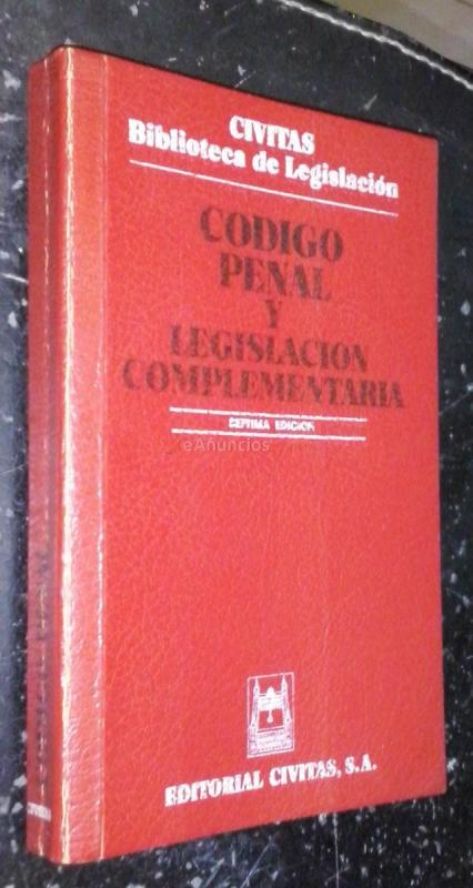 Código penal y legislación complementaria