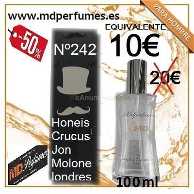 Perfume Hombre equivalente n242 Honeis Crucus Jon Molo