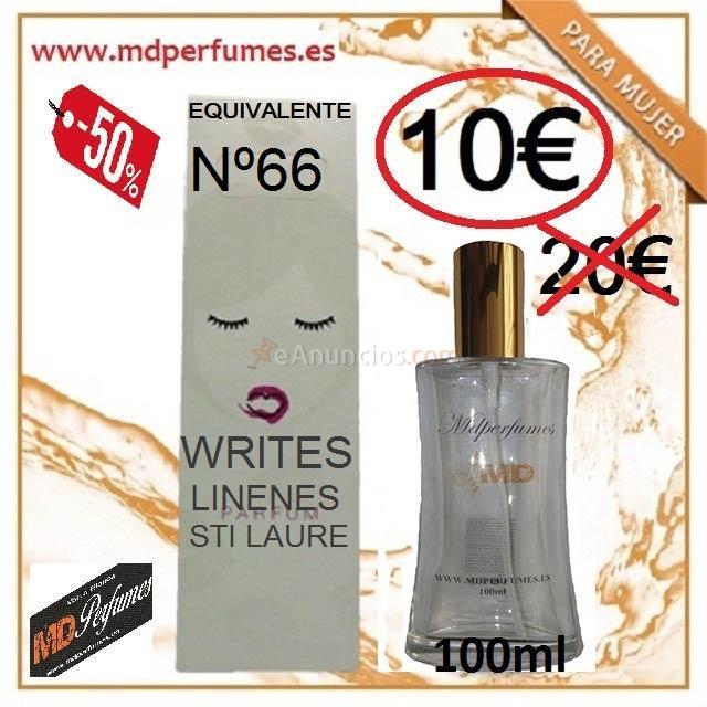 Perfume equivalente , mujer N66 WRITES LINENES STI LAU