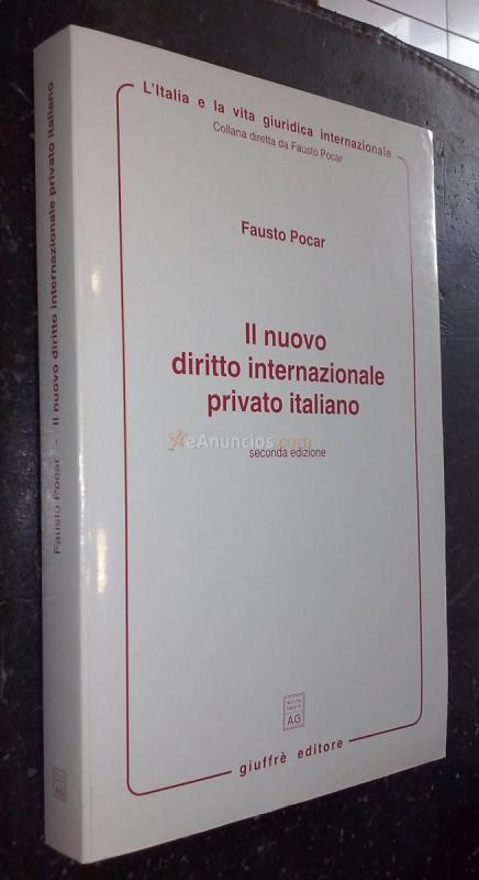 II nuovo diritto internazionale privato italiano
