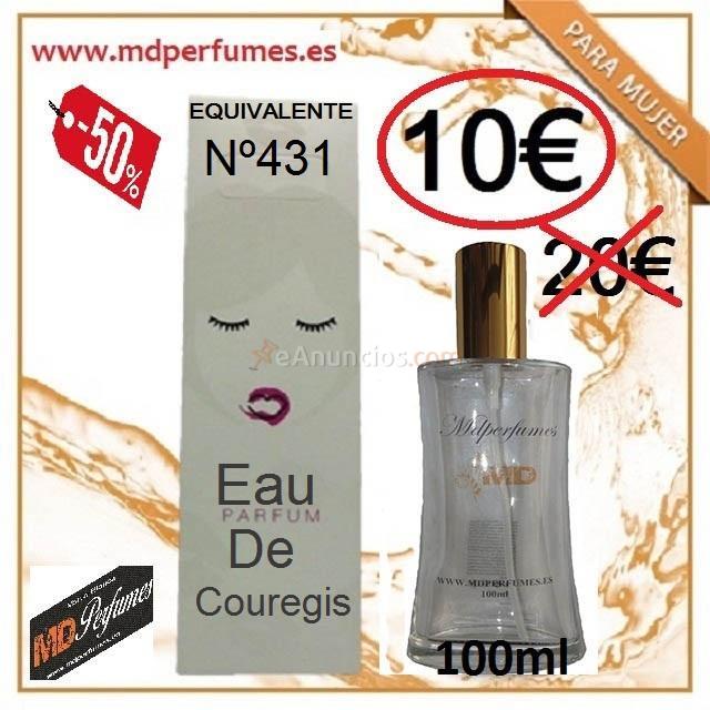 Perfume equivalente mujer N431 Eau De Couregis 100ml