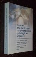 Control anestésico en intervenciones quirúrgicas urgentes