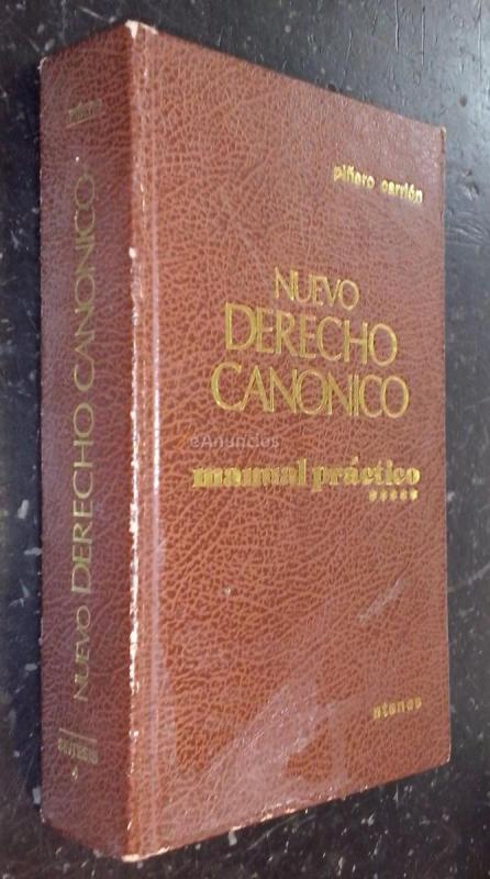 Nuevo derecho canónico. Manual práctico