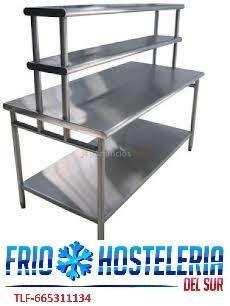 Mesas de trabajo de acero inoxidable