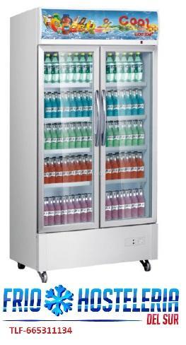 Armarios refrigerados expositores con puertas cristal