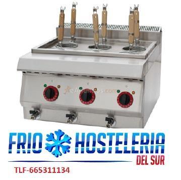 Cuece pasta sobremesa y cuerpo, gas