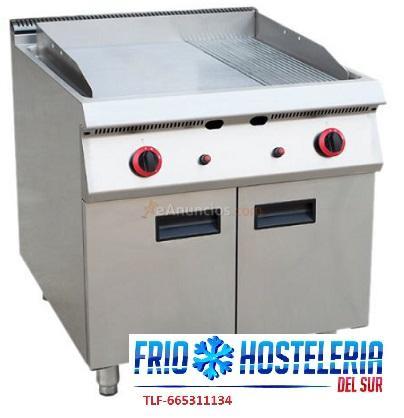 Frytop de cuerpo a gas de cromo duro