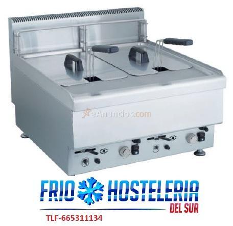 Freidora a gas con grifo y valvula minis