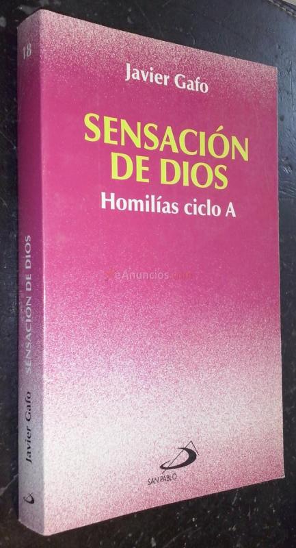 Sensación de Dios. Homilías ciclo A