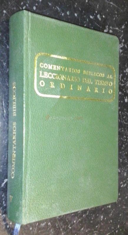 Comentarios bíblicos al leccionario del tiempo ordinario. Lectura continuada para los días feriales (ciclo completo) V