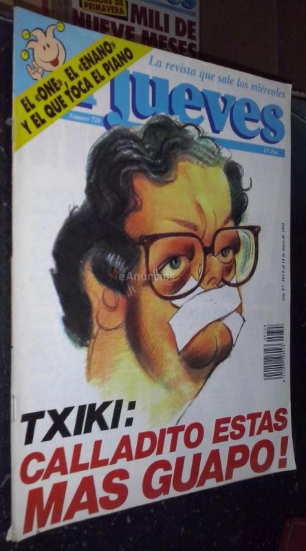 El Jueves. Año XV. N 728
