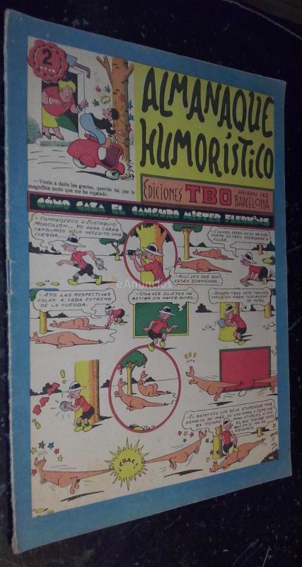 Almanaque humorístico TBO. 1956