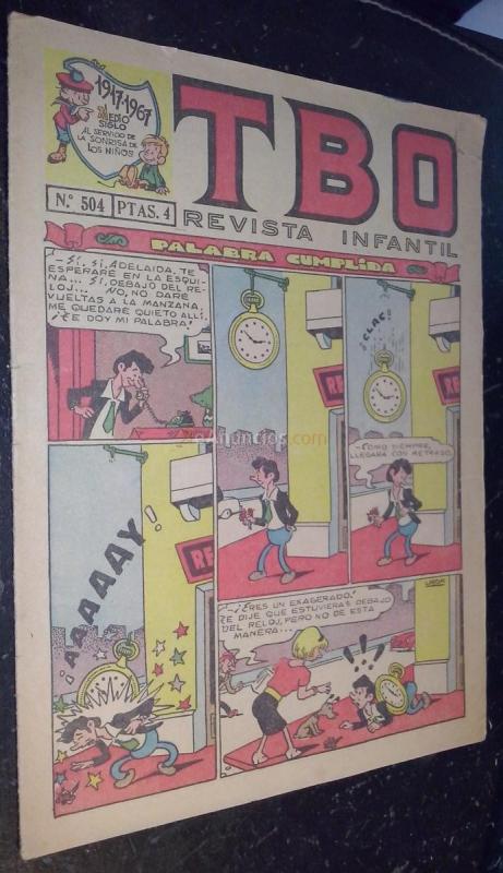 El TBO. Año LI. N 504: Palabra cumplida