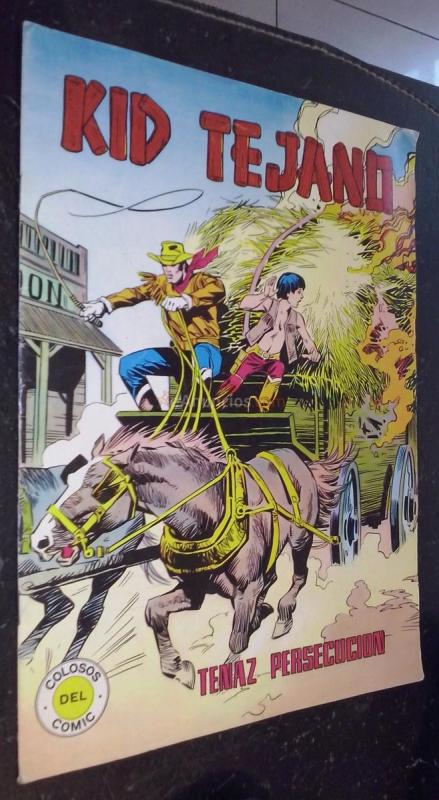 Kid Tejano. N 6: Tenaz persecución