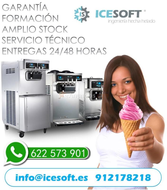 Máquinas de helado soft  Yogurt helado