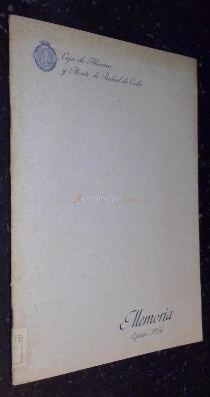 Memoria ejercicio 1956