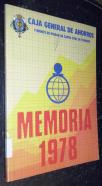 Memoria del ejercicio 1978