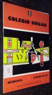 Colegio - Hogar. Memoria. Curso académico 78-79
