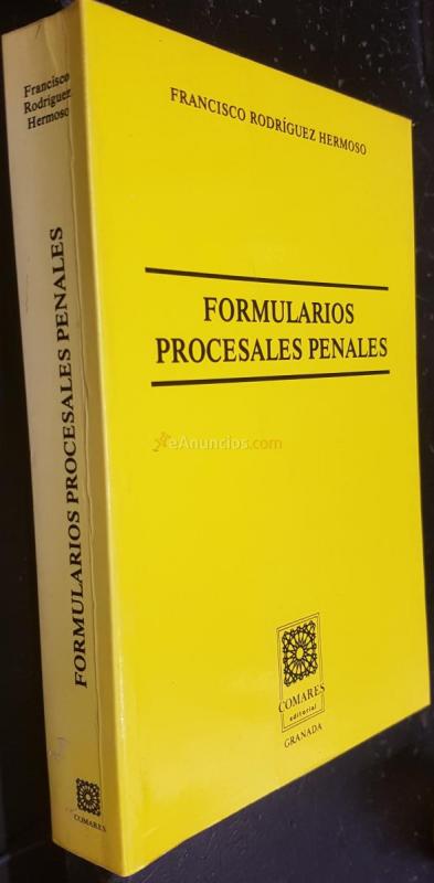 Formularios procesales penales