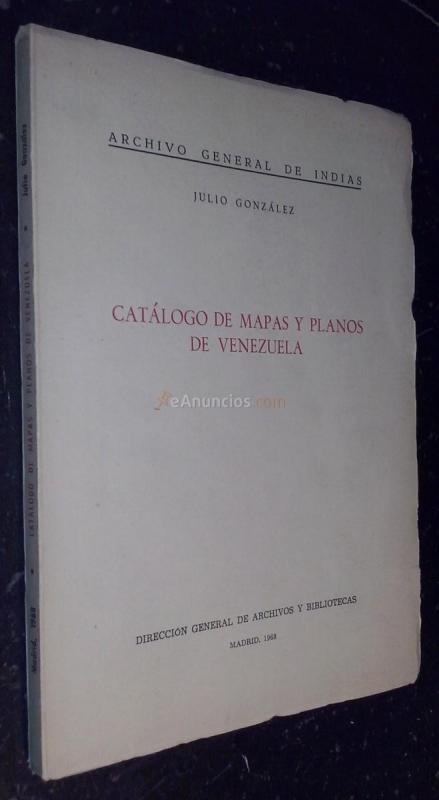 Catálogo de mapas y planos de Venezuela