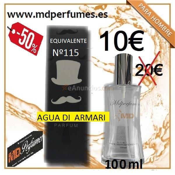Perfume hombre Equivalente altas gama N 115 AGUA DE AR