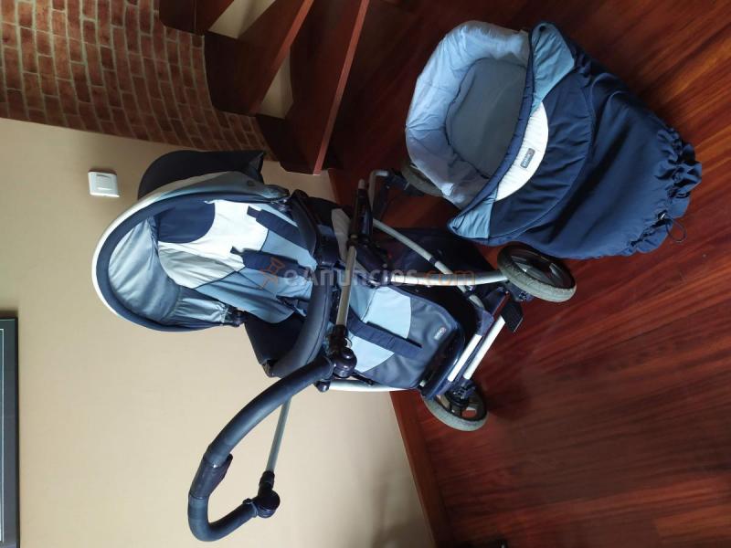 Cochecito 2 Piezas Silla+Capazo Bebecar