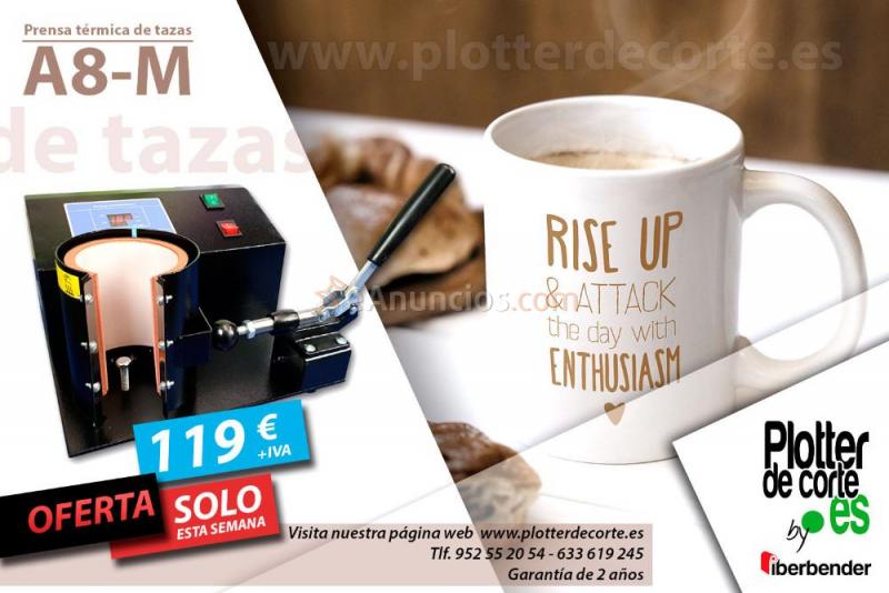 Prensa termica de tazas OFERTA LIMITADA economica