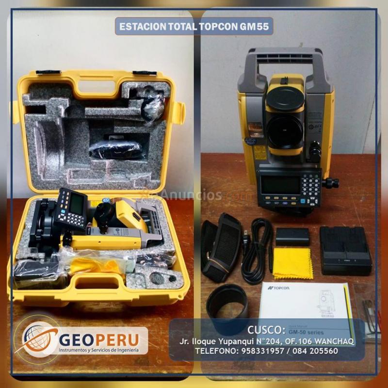 Estación total topcon mod gm-55
