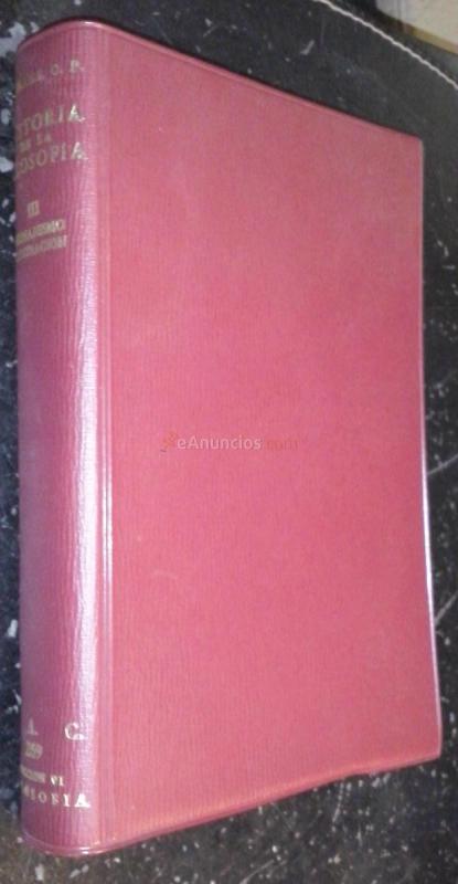 Historia de la filosofía. Tomo III: Del Humanismo a la Ilustración (siglos XV-XVIII)