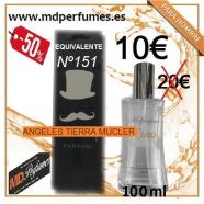 Perfume Equivalente Hombre N151 ANGELES TIERRA MUCLER