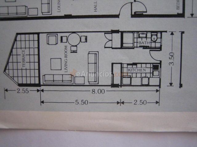 Estudio a 50 m de la playa