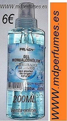 Desinfectante de manos Gel Hidroalcolhólico 200ml 6€