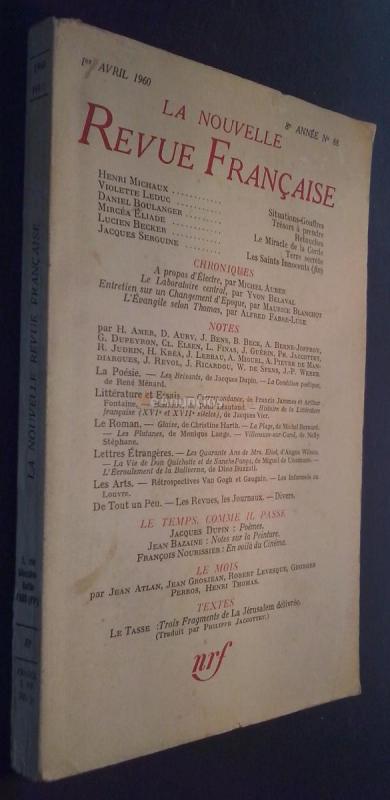 La nouvelle. Revue franaise. N 88