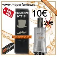 Perfume hombre Equivalente N218 BADS GASOLEO alta gama