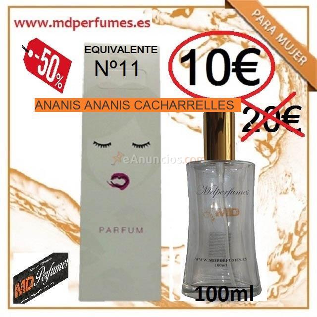 Perfume Mujer Equivalente N11 ANANIS ANANIS CACHARRELLE