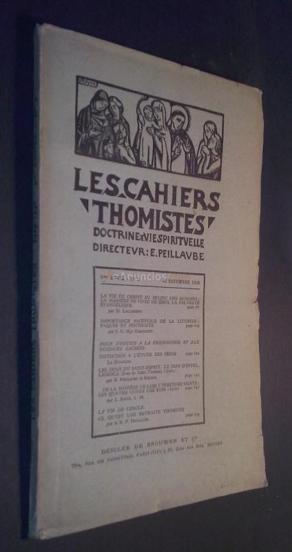Les Cahiers Thomistes. Doctrine espirituelle. 5me année. N 2
