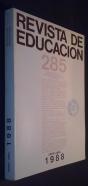 Revista de Educación. N 285: Profesionalidad y profesionalización de la enseñanza