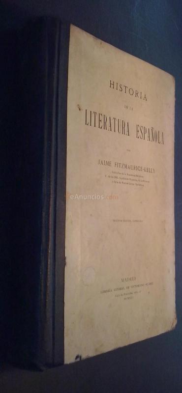Historia de la literatura española