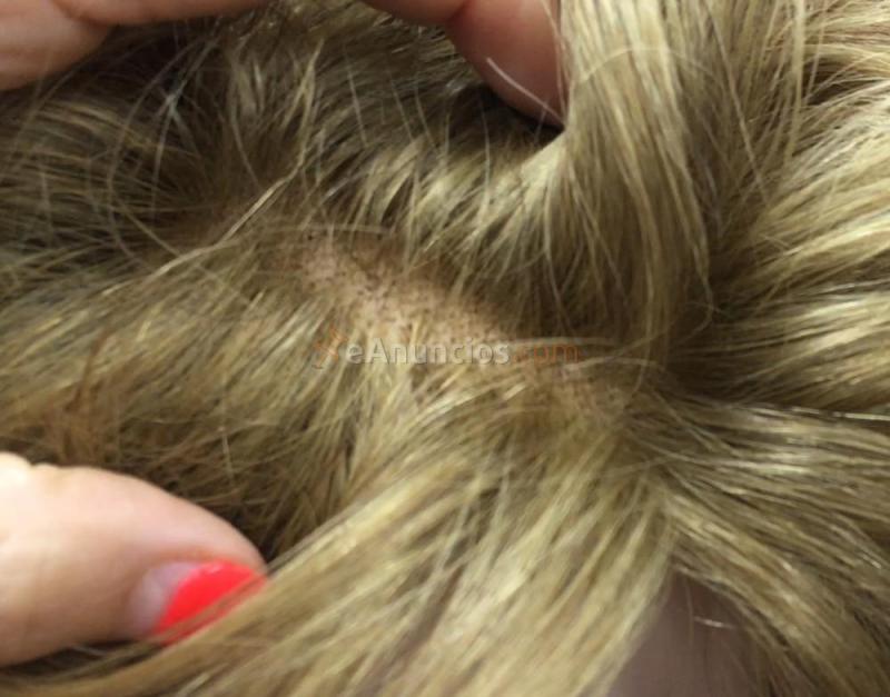 Peluca de señora natural para oncologia