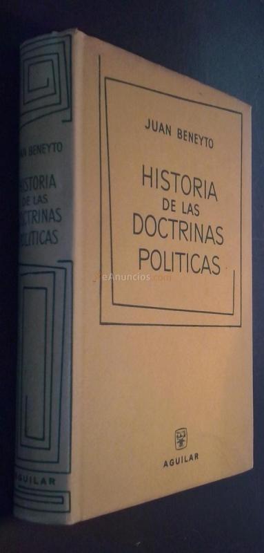 Historia de las doctrinas políticas