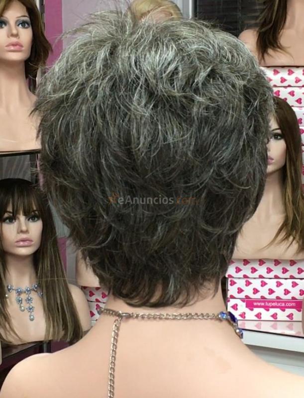 Peluca corta juvenil mod. Flores