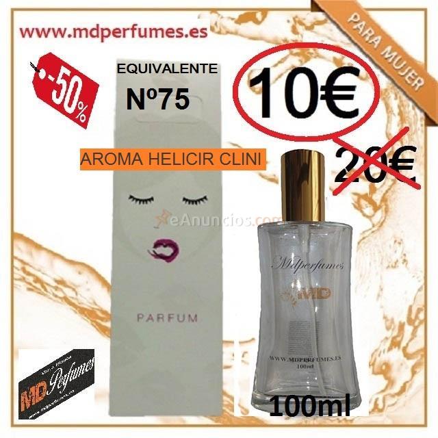 Perfume mujer Equivalente N75 AROMA HELICIR CLINI alta
