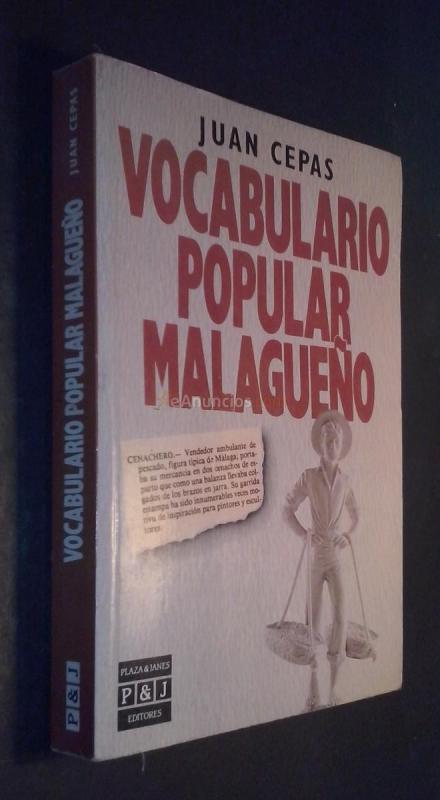 Vocabulario popular malagueño